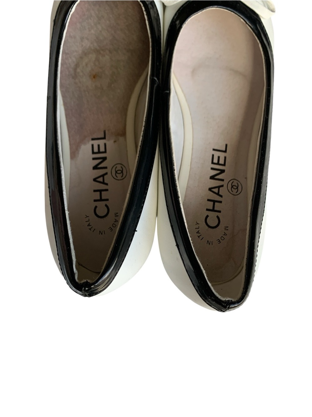🥿 Women’s Two-Tone Cap-Toe Bow Ballet Flats 🥿 - Picture 8 of 12